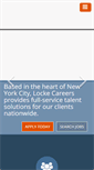 Mobile Screenshot of lockecareers.com